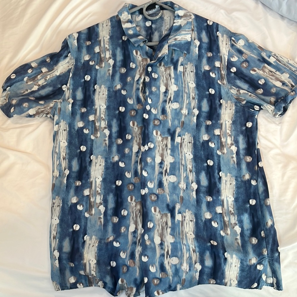 Eleven Paris short sleeve button down